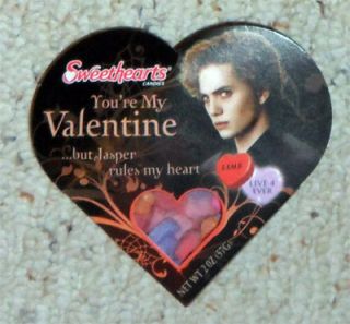 Twilight Sweethearts Valentine heart candy Jasper
