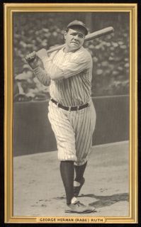 1933 Goudey R309 1 Premiums Complete Set Babe Ruth
