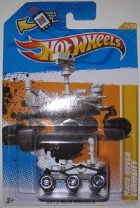 Hot Wheels Mars Rover Curiosity 1 64 Scale Mattel 2012 New Models