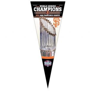 2012 World Series Champion San Francisco Giants Premium Pennant