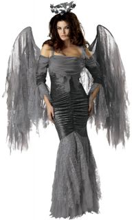 Deluxe Dark Fairy Fallen Angel Adult Halloween Costume contest winner