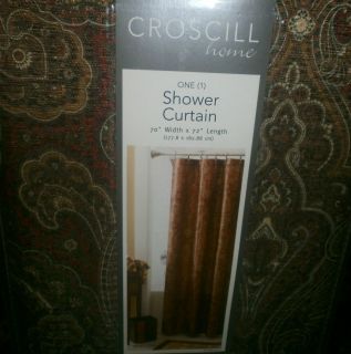 Brand New Croscill Winslow Shower Curtain