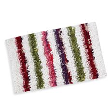 Croscill Anthology Avery Striped Knotted Bath Rag Rug