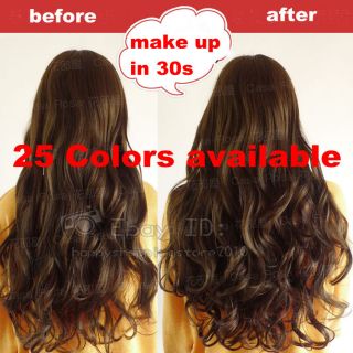 Full Head Curl Wavy Clip in Hair Extension 20 130g 30Colors Available