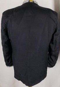 42S Cotler Light Summer Black Windowpane 1 Button Business Career Suit