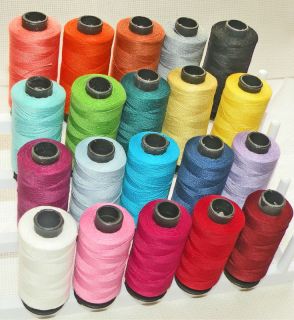 100 Cotton Sewing Quilting Thread 20 Spools 500M Ea
