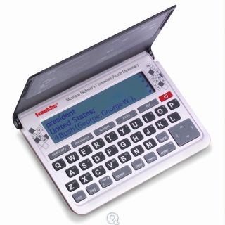  Merriam Webster Advanced Electronic Crossword Puzzle Dictionary