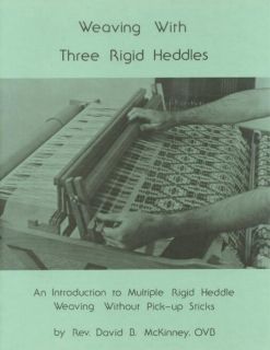 Used Book Weaving With Three Rigid Heddles Heddle Loom Weavers