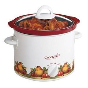  Crock-Pot Manual Slow Cooker, 3 Quart (SCR300-B