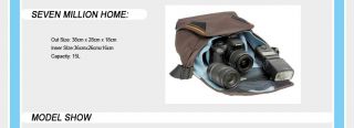 brand new with tag crumpler 7 million dollar home digital camera bag