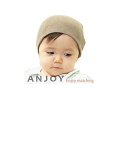 New Cute Children Cotton Knitted Toddler Baby Hat Beanie 6 Colors