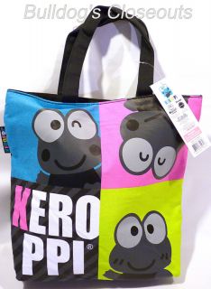 Keroppi Sanrio Frog Super Cute Tote Bag Carry School Books Crafts