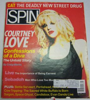 Spin Magazine Courtney Love Hewitt February 1995 101012R1