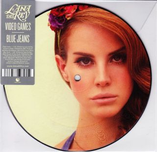 Lana Del Rey Video Games Pic Disc Limited Debut 7 Vinyl UK Stranger