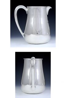 FINE SHREVE CRUMP & LOW CO c1920 STERLING SILVER WATER PITCHER