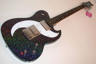 DAISY ROCK Tom Boy Guitar,Duncan Design, Rainbow Sparkle, 14 6787