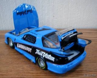NASCAR Dale Earnhardt Sr TRUE VALUE #1 BLUE IROC Xtreme Action 1/24