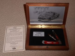 Dale Earnhardt Sr CASE COLLECTOR KNIFE NASCAR 2000 RARE 1991 CUP