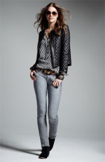 Hinge® Jacket, Bellatrix Blouse & Paige Jeans