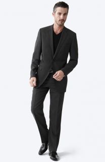 BOSS Black Two Button Suit & V Neck Sweater