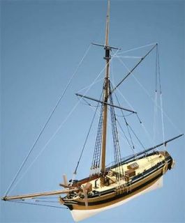 Caldercraft wood ship HM Yacht Chatham