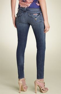 Hudson Jeans Emily Super Skinny Crop Stretch Jeans (Trigger Wash)