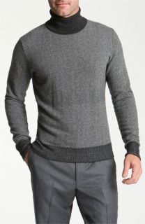 Canali Merino Wool & Cashmere Turtleneck Sweater