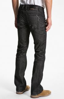 Cult of Individuality Hagen Relaxed Straight Leg Jeans (Black)