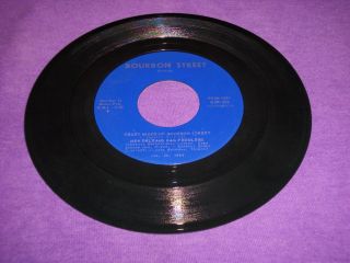 New Orleans Rag Peddlers Crazy Mixed Up Bourbon Street RARE 7 45 RPM