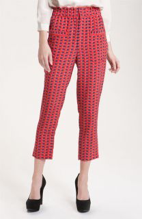 MARC BY MARC JACOBS Light Hearted Print Tapered Silk Pants