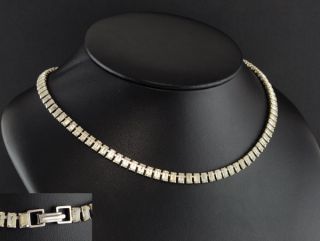 sterling ep cubic zirconia elegant princess necklace