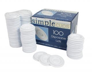  Cup Lids 100 Disposable Replacement Lids Simple Cups