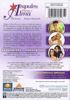title acapulco cuerpo y alma format dvd ntsc actors patricia