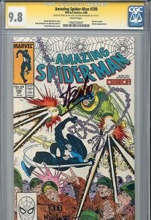 Amazing Spider Man 299 CGC 9.8 SS 1st Venom McFarlane Michelline 298