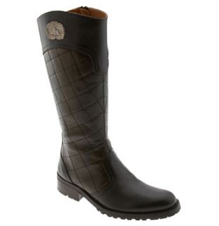 Burberry Quilted Leather Riding Boot (Toddler & Little Kid)