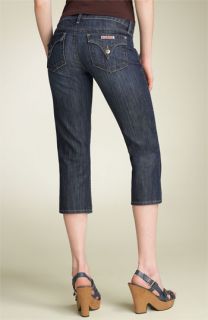 Hudson Jeans Triangle Pocket Crop Stretch Jeans (Marcy Wash)
