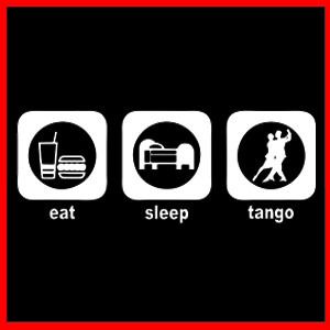 Eat Sleep Tango Dancer Gift Music Dance Foxtrot T Shirt