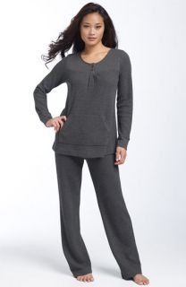 DKNY Soho Twist Waffle Weave Pajamas