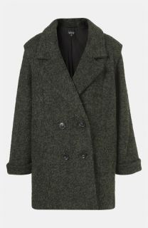 Topshop Tex Bouclé Coat