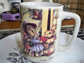  Otagiri Japan Susan Wheeler Mouse Badger Mug