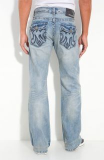 MEK Denim Banda Bootcut Jeans (Light Blue Wash)