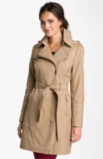 Vince Camuto Belted Trench with Detachable Liner (Petite)