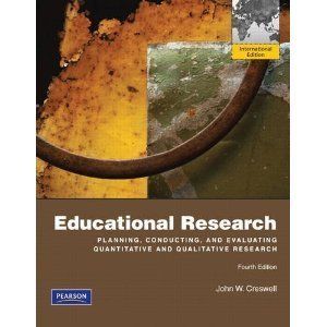 Educational Research 4E by John w Creswell Paperback 0131367390