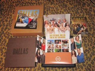 Return to Dallas TV Show Press Kit 2012 TNT Rough Cut DVDs RARE Plays