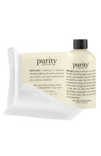 philosophy purity made simple cleansing cloths & face wash duo ( Exclusive) ($40 Value)