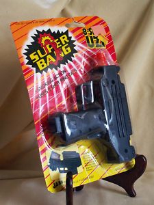 SUPER BANG 8 SHOT UZI GUN JA RU 1987 CAP SMOKING ACTION NO 925 HONG