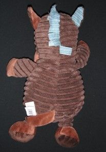 10 Dan Dee DanDee Plush Horse Brown Blue Stuffed Animal Toy New