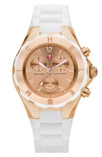 MICHELE Tahitian Jelly Bean 40mm Rose Gold Watch
