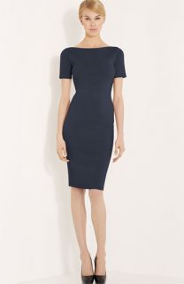 Blumarine Boatneck Wool Dress