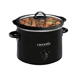 West Bend 85156 6-Quart Round Crockery Slow Cooker, Stainless Steel 